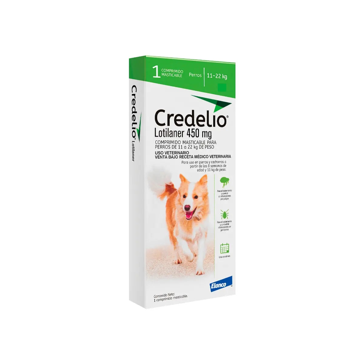 Credelio 11-22 Kg X 1 Comp