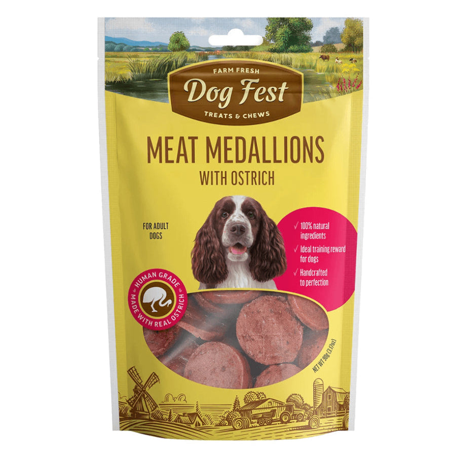 Medallones De Avestruz (90Grs)