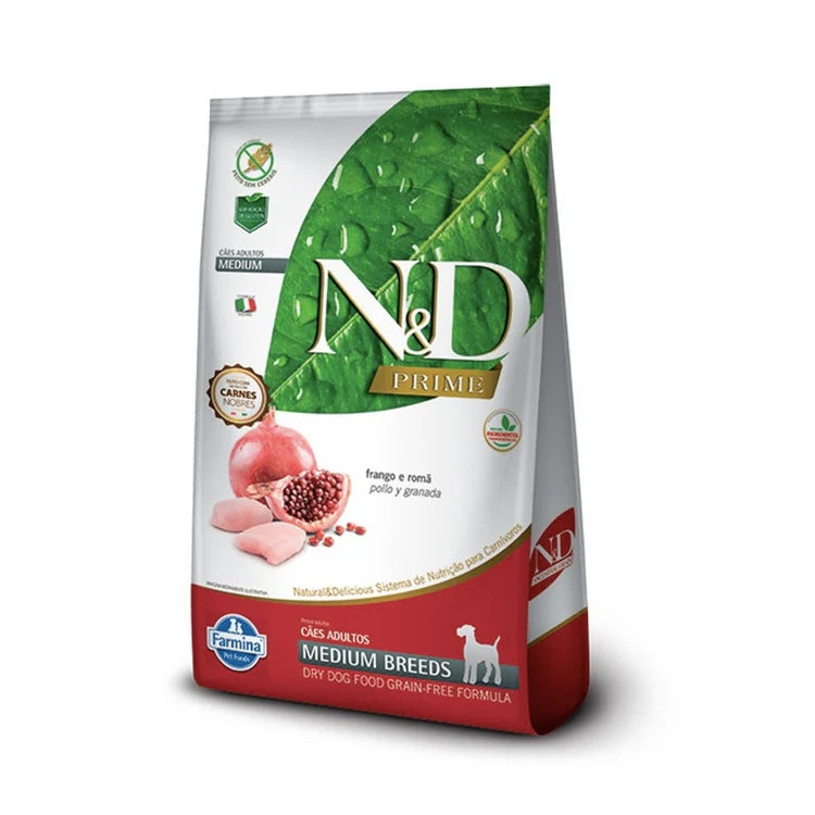 N&D Prime D Ad Medium Pollo 2.5 Kg