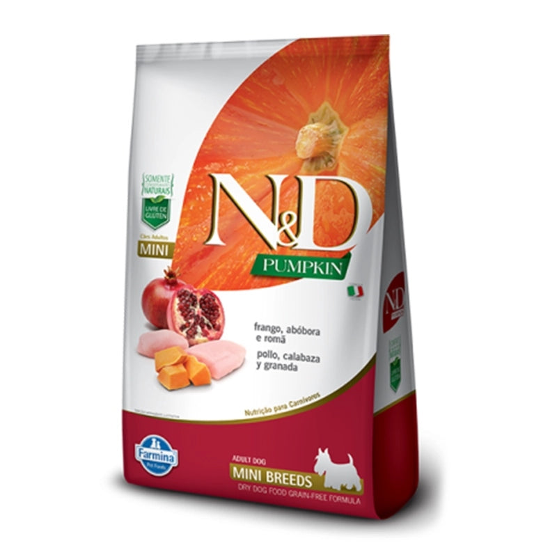 N&D Pumpkin D Adultos Mini Frango 2.5 Kg