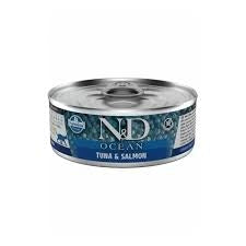 Lata N&D F Ocean Tuna And Salmon 80 Gr