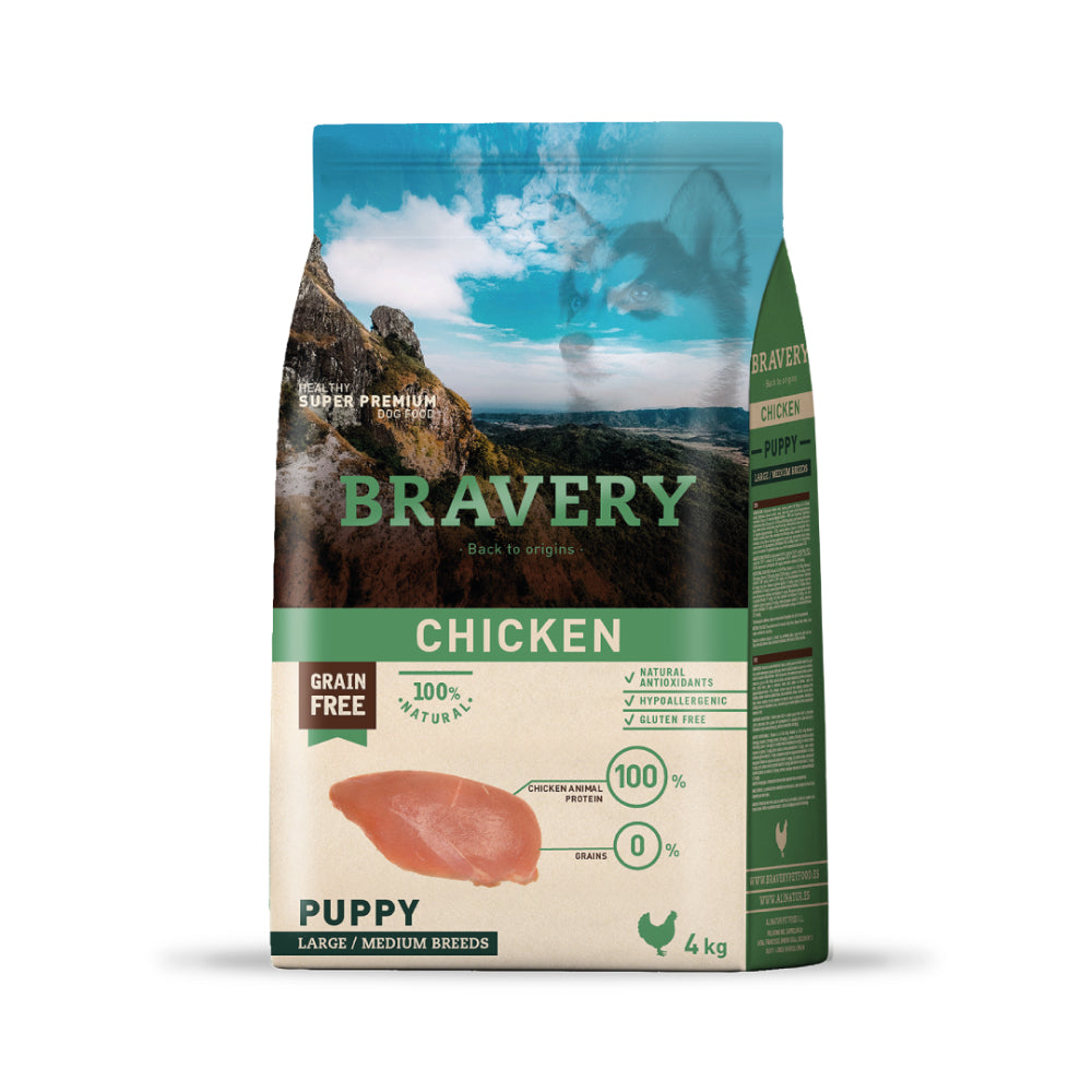 Bravery Puppy Chicken Medium/Large