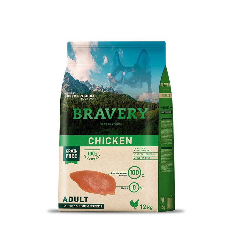 Bravery Adultos Chicken Medium/Large