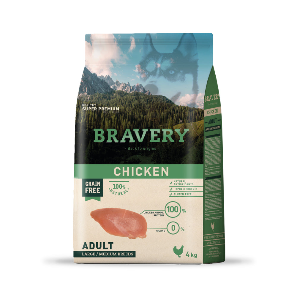 Bravery Adultos Chicken Medium/Large