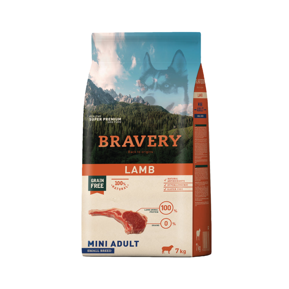 Bravery Adultos Lamb Small 7 Kg