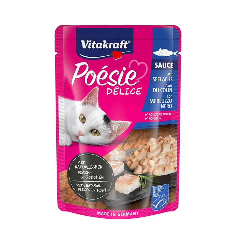 Snack vitakraft poesie delice pescado 85 gr