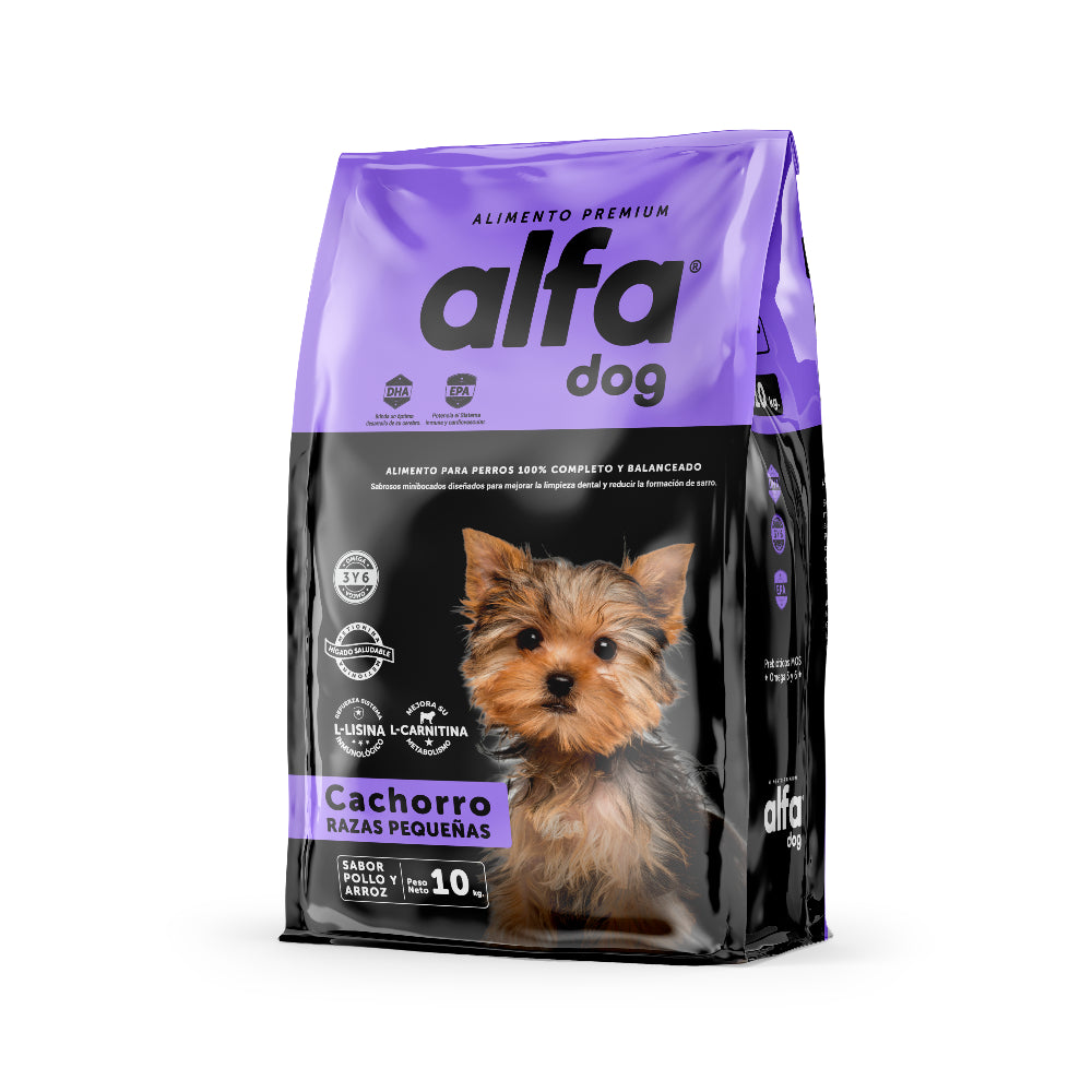 Alfa Dog Premium Cachorros Razas Pequeñas