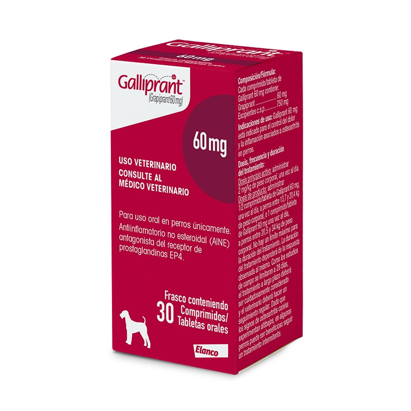 Galliprant 60 Mg 30 Tabletas