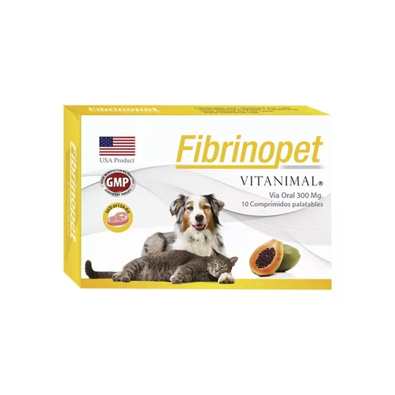 Fibrinopet 10 Comprimidos