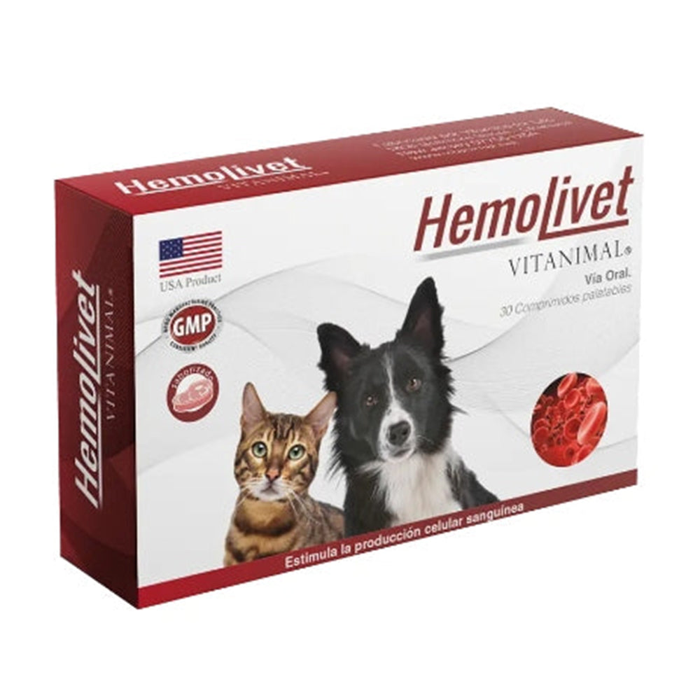 Hemolivet 30 Comprimidos