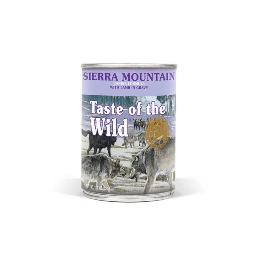 Lata Taste Of The Wild Sierra Montain 390 Gr