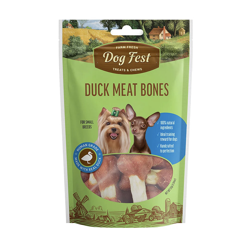 Dog Fest Huesitos Con Pato 55 Gr