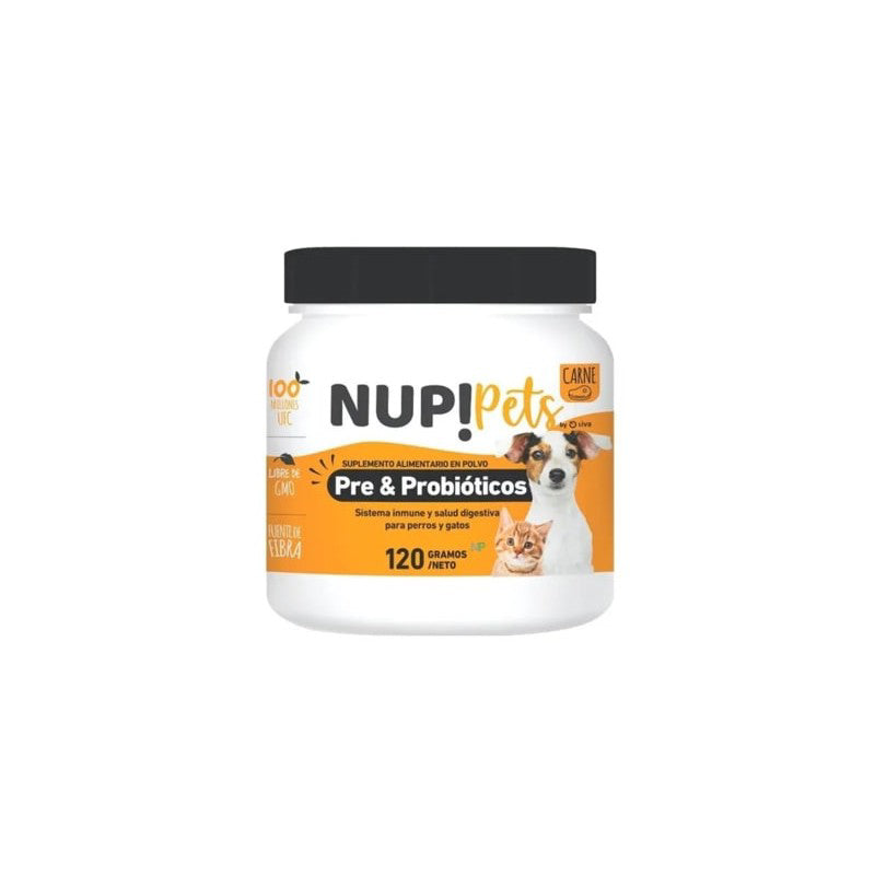Nup Pets Probiotico Pov Oral Carne 120 Gr