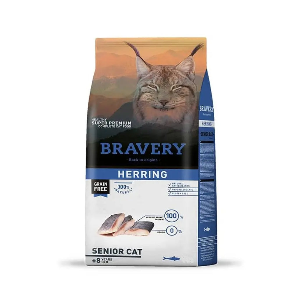 Bravery Gatos Senior Herring 2 Kg