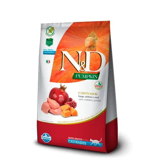 N&D Pumpkin F Castrado Frango 7.5