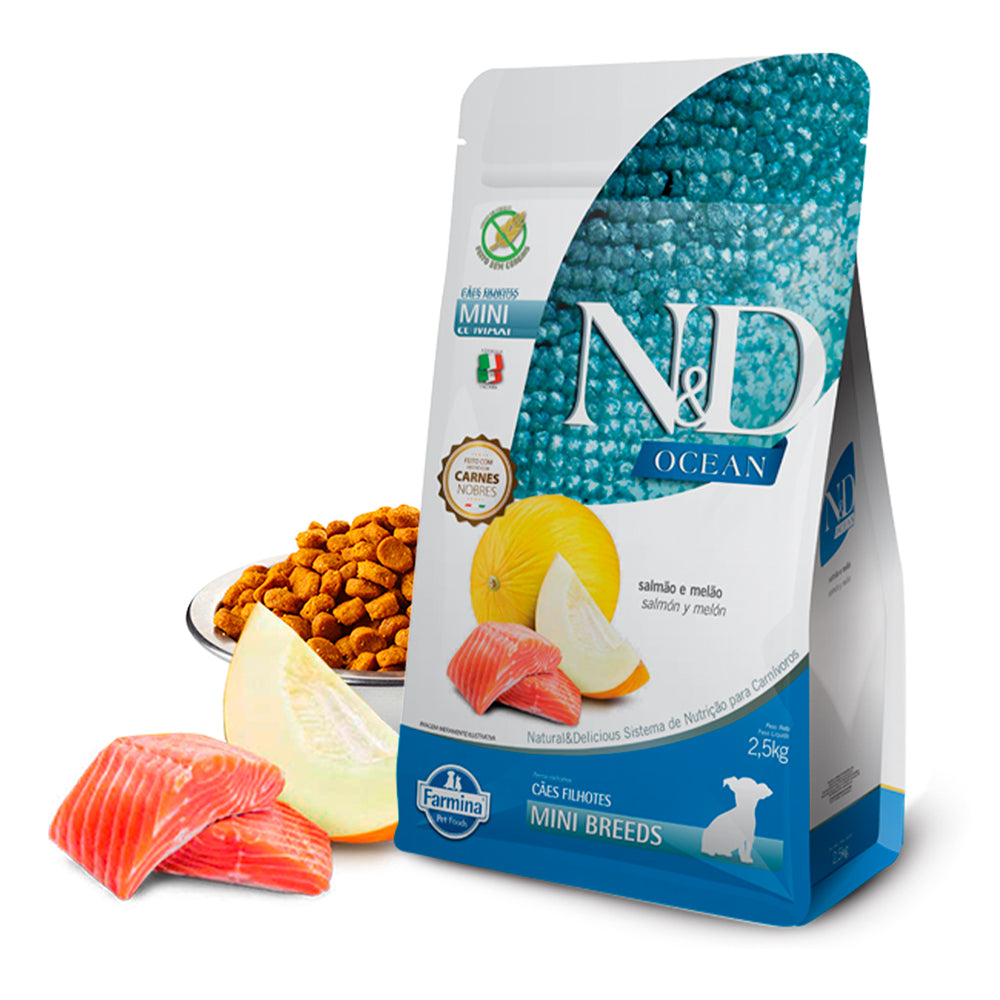 N&D Ocean D Puppy Mini Salmon 2.5 Kg