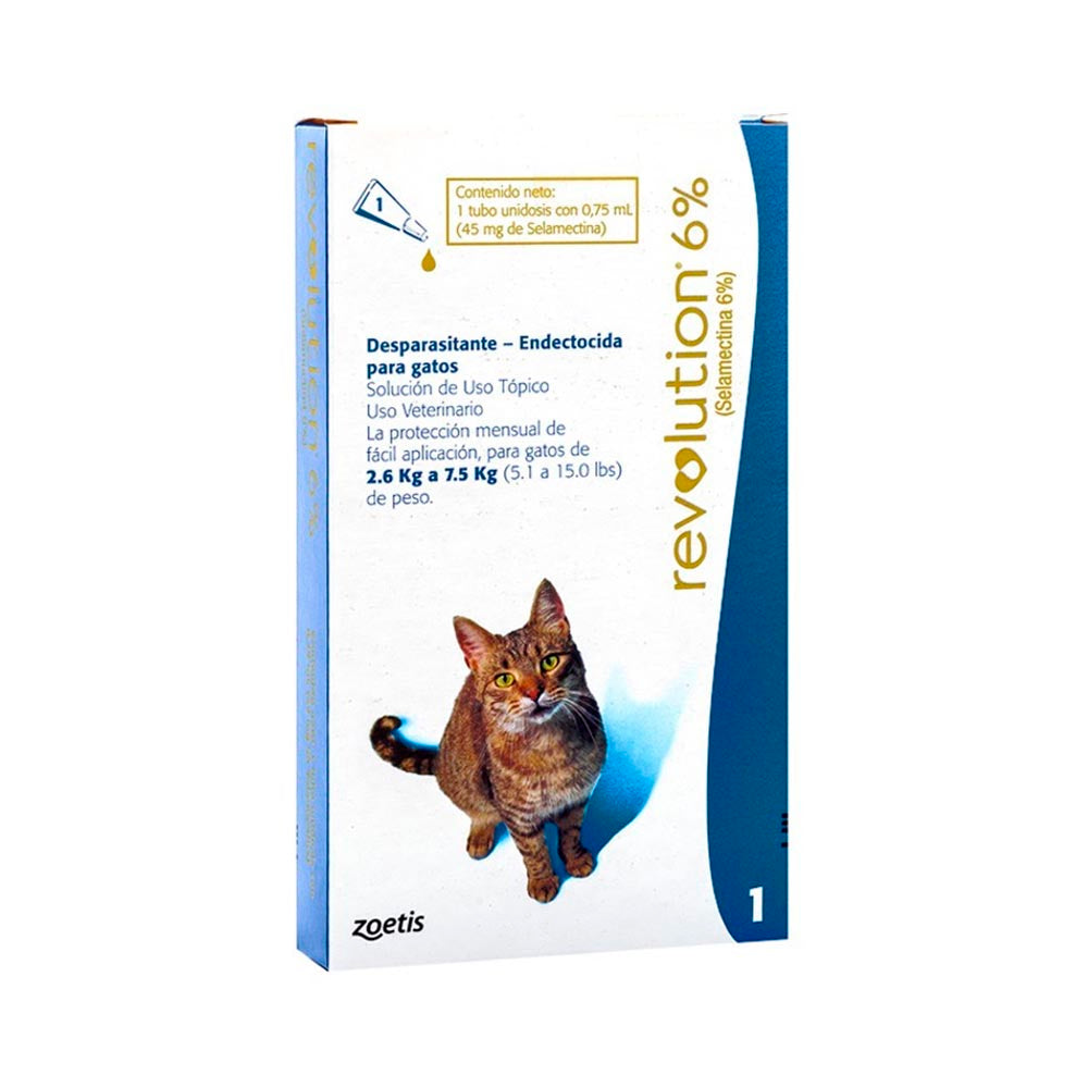 Revolution 6% 2.5-7.5 Gatos
