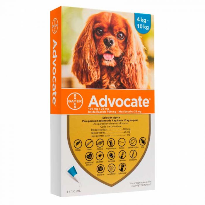 Advocate Perros Hasta 10 Kg