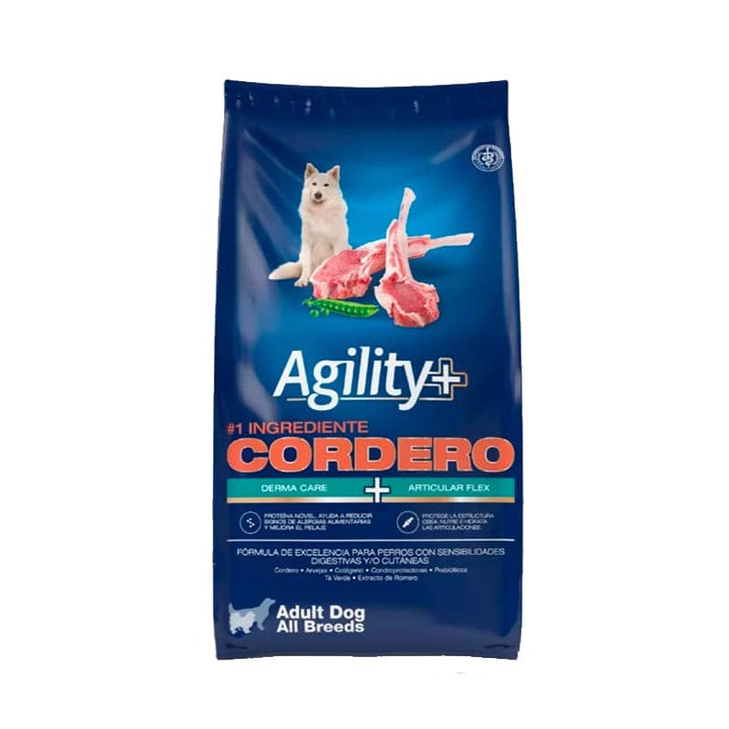 Agility perro adulto all breed cordero