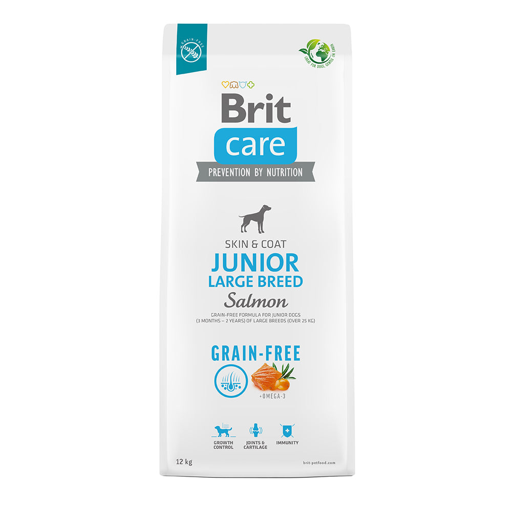 Brit Care Grain Free Junior Large Salmon