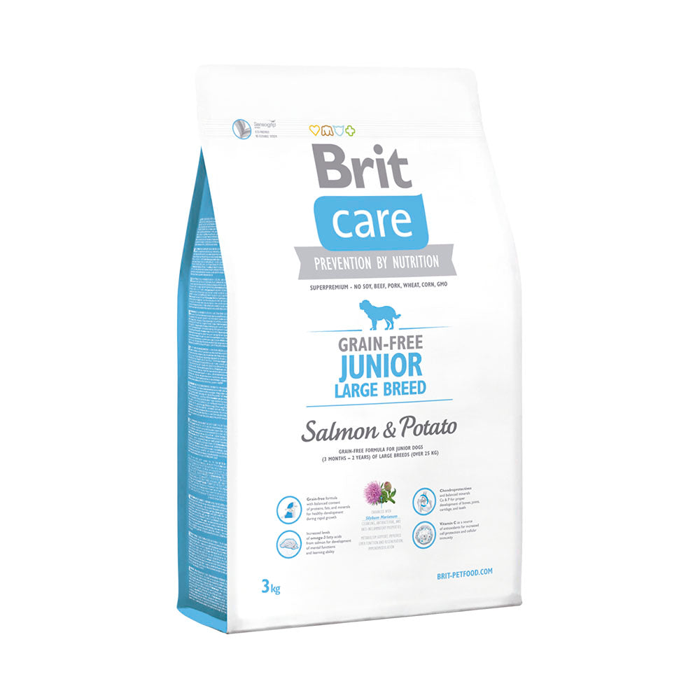 Brit Care Grain Free Junior Large Salmon