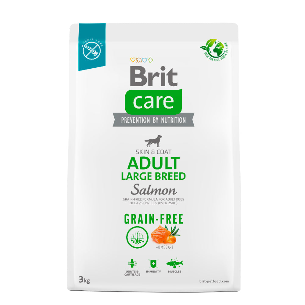 Brit Care Grain Free Adultos Large Salmon