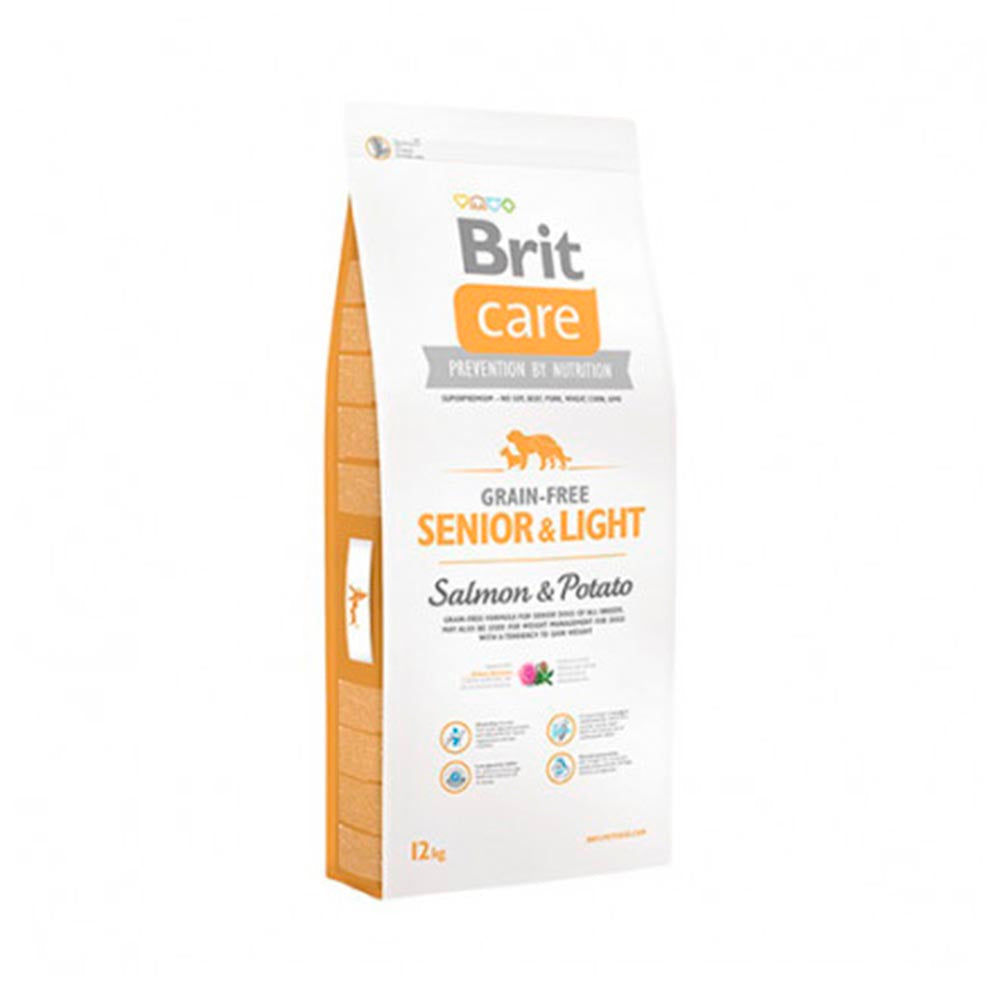 Brit Care Grain Free Senior & Light Salmon