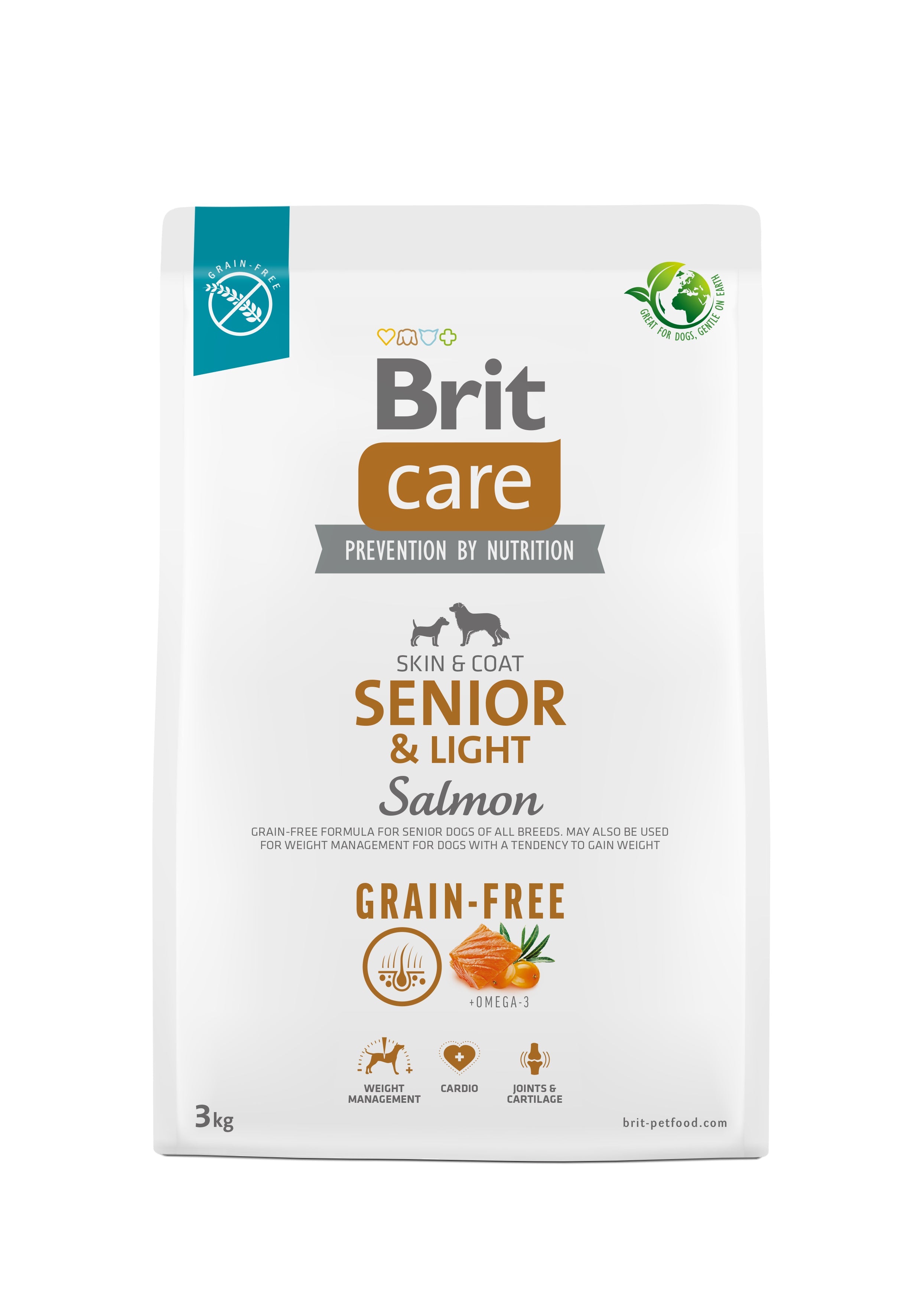 Brit Care Grain Free Senior & Light Salmon