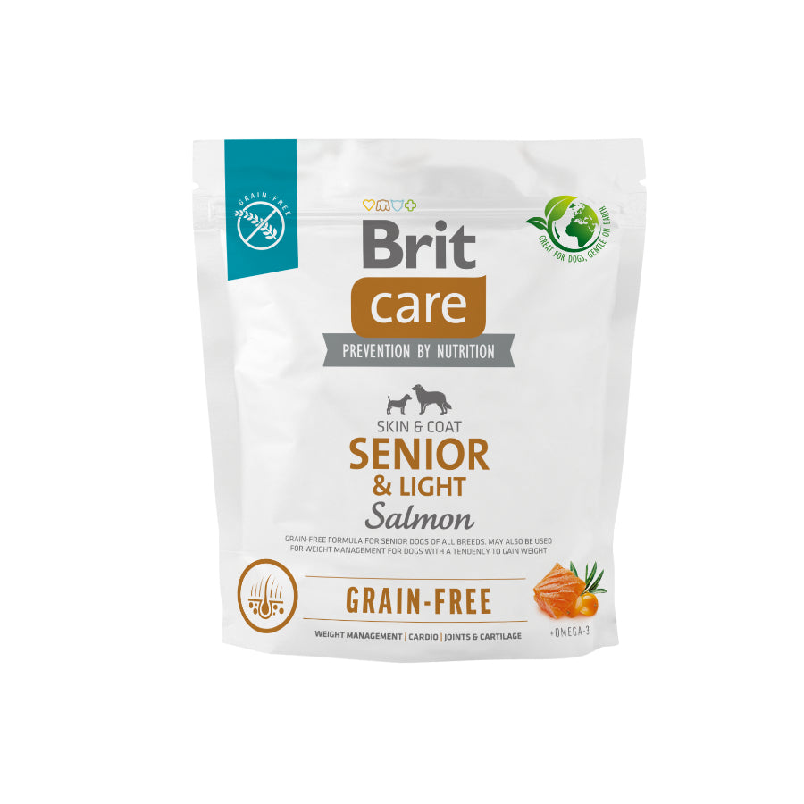 Brit Care Grain Free Senior & Light Salmon
