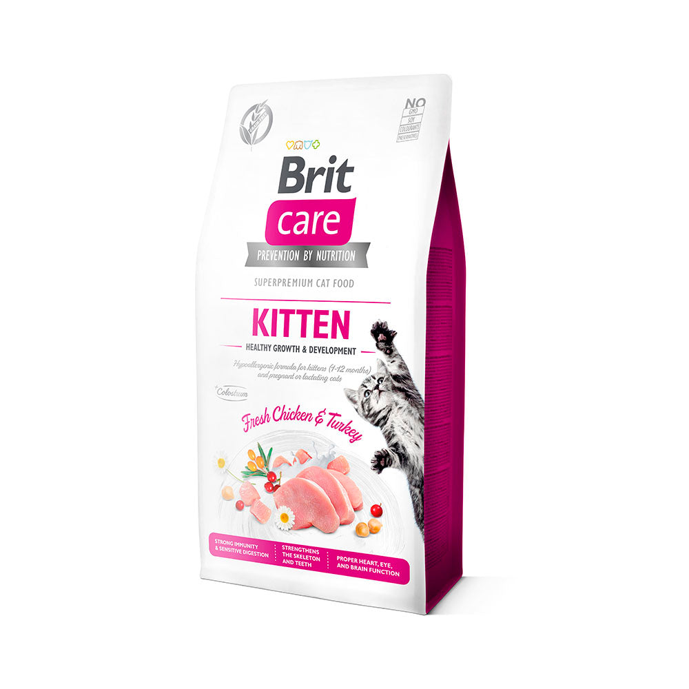 Brit Care Cat Grain Free Kitten Healthy G&D 2 Kg
