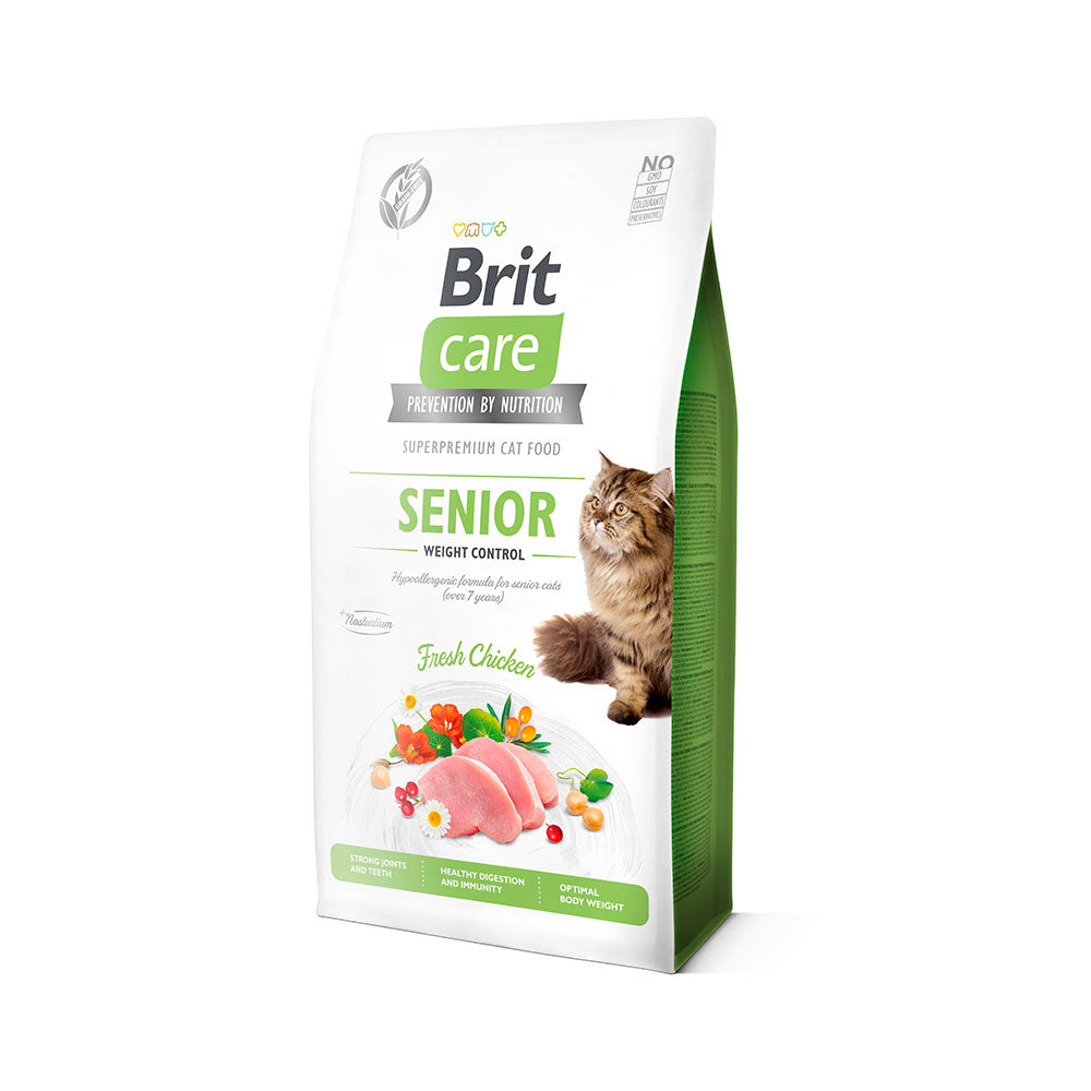 Brit Care Cat Senior Weight Control 2 Kg