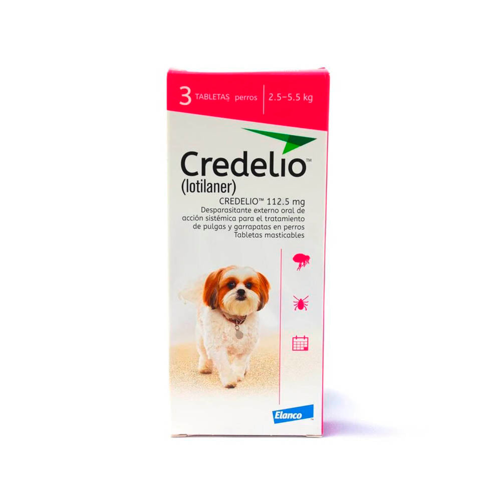 Credelio Hasta 5.5 Kg X 3 Comp