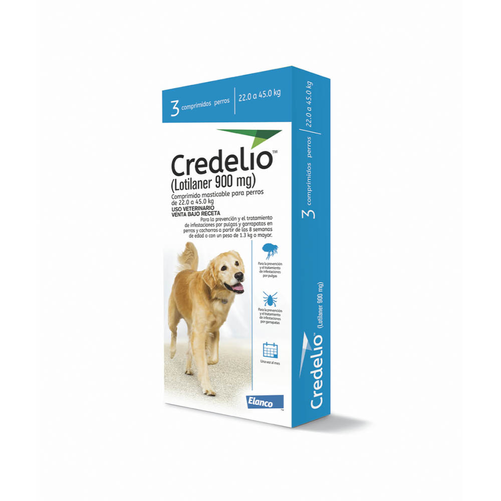 Credelio Hasta 45 Kg X 3 Comp