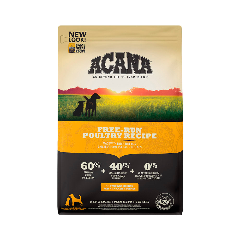Acana Her. Free-Run Poultry