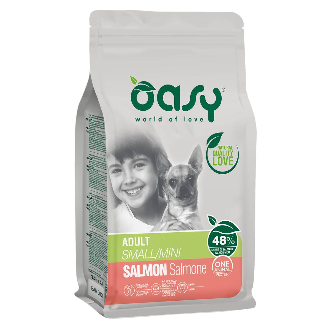 Oasy Perros Adult Small Salmon 2.5
