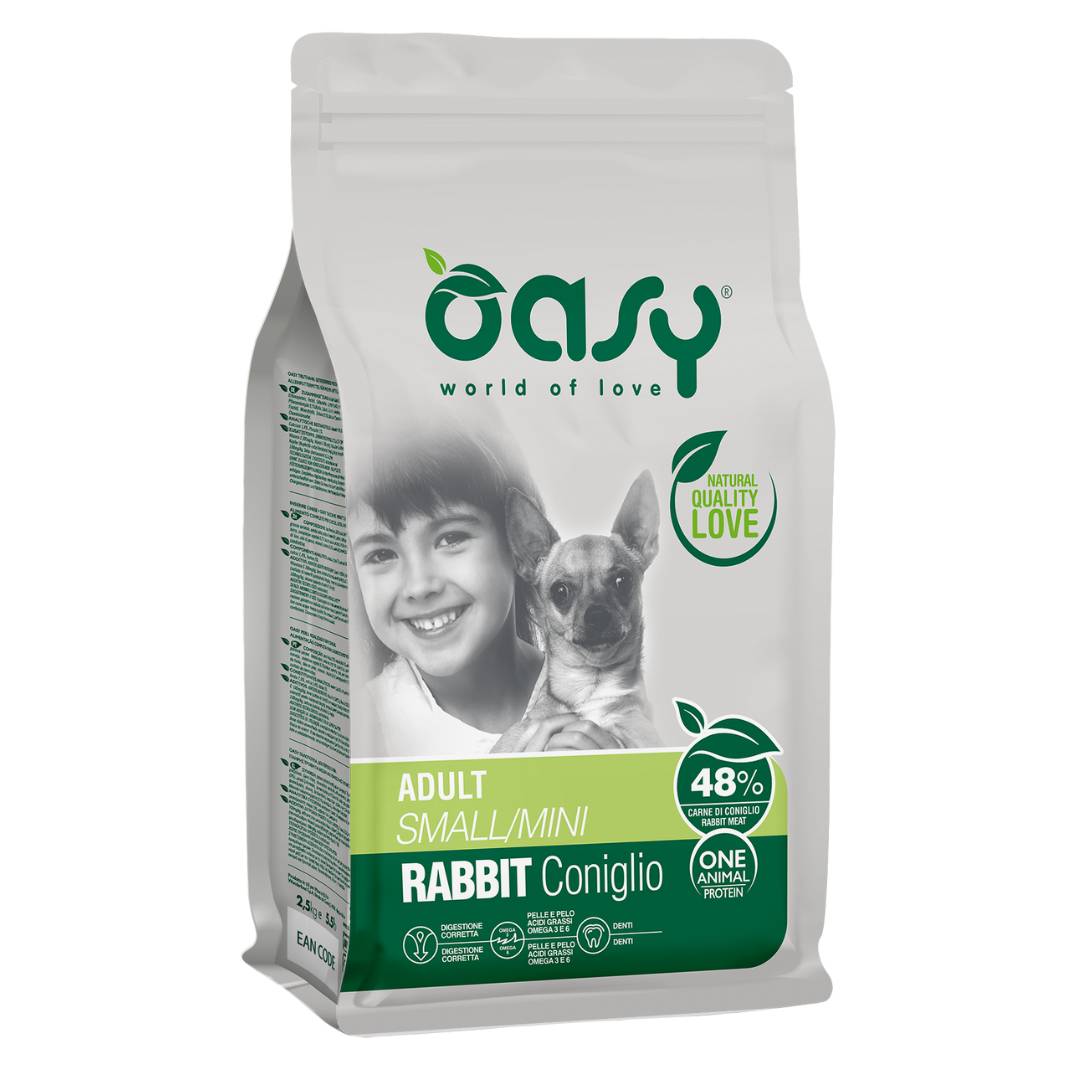 Oasy Perros Adult Small Conejo 2.5 Kg
