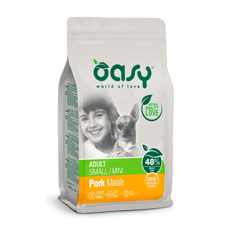 Oasy Perros Grain Free Adul Small Pork 2.5Kg