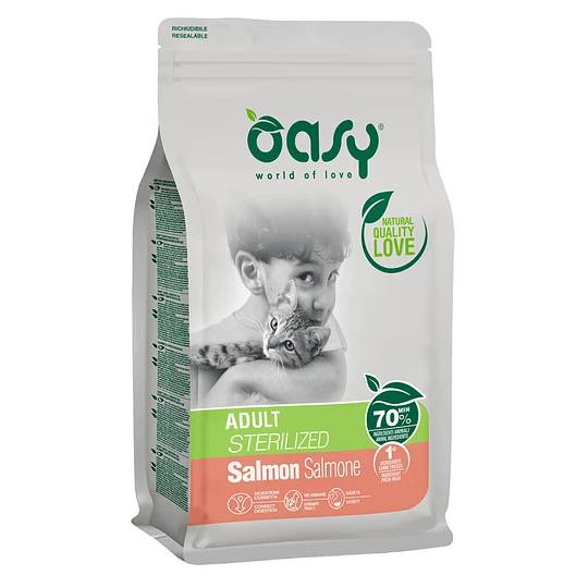 Oasy Gatos Lifestage Sterilized Salmon
