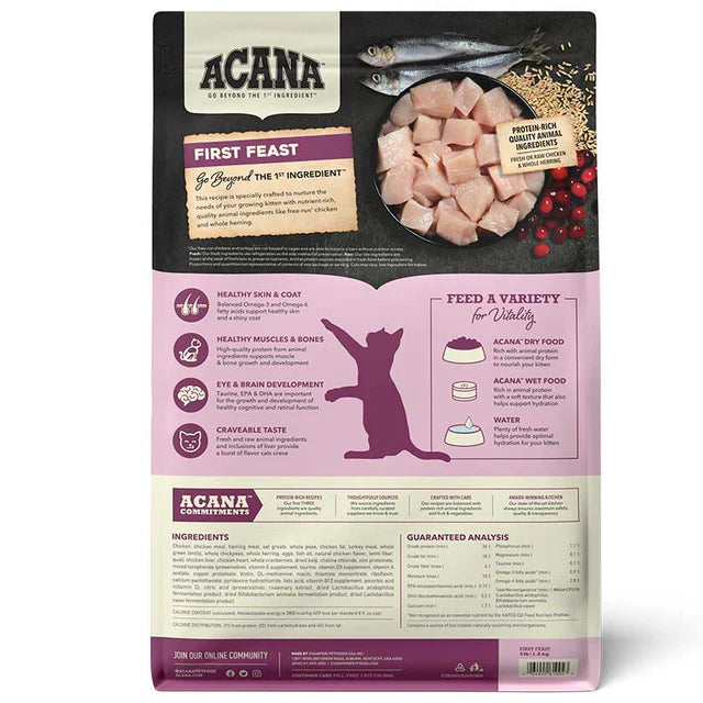 ACANA FIRST FEAST GATO 1.8 KG