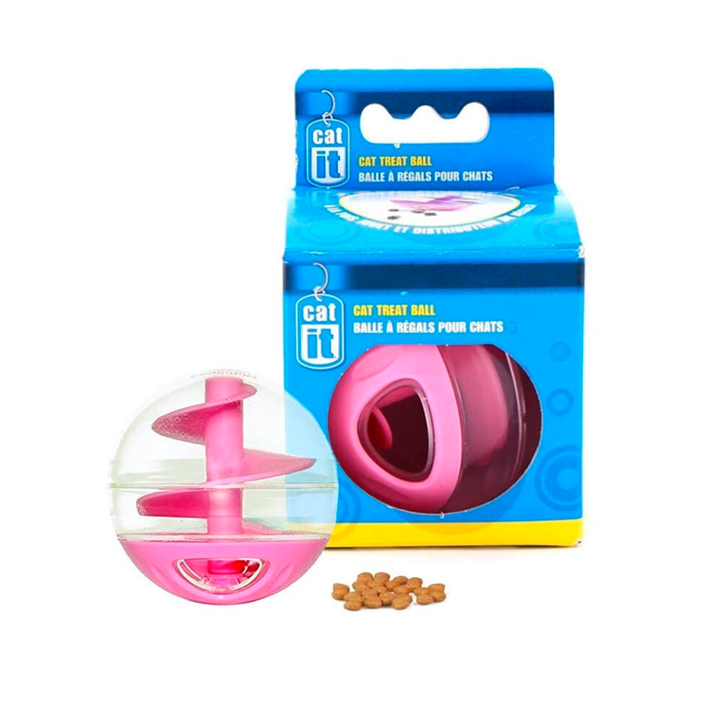 Catit Bola Para Golosinas Rosada