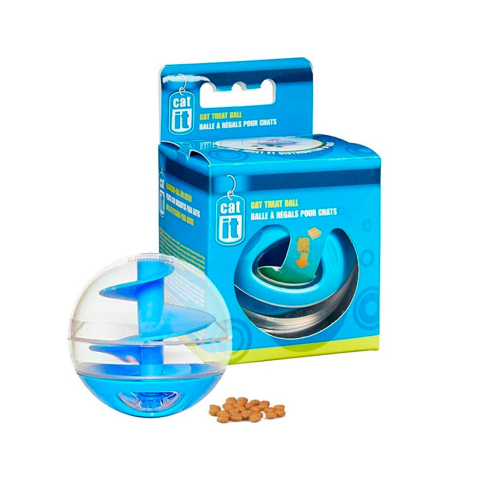 Catit Bola Para Golosinas Azul