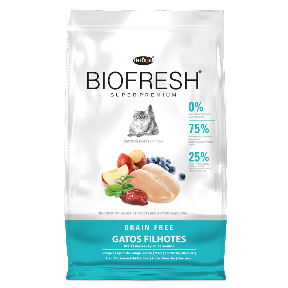 BIOFRESH GATO CACHORRO POLLO 1.5 KG