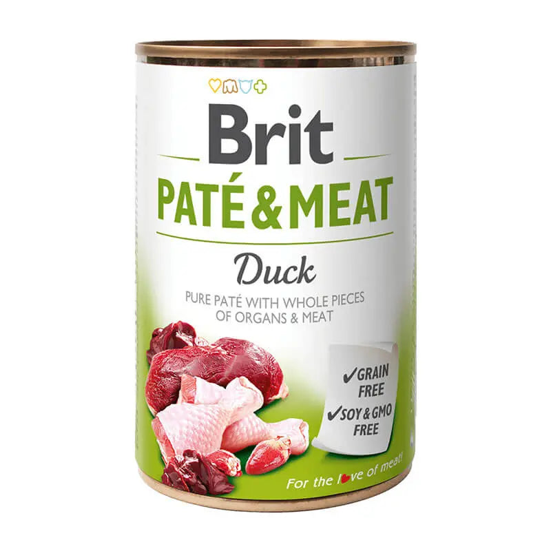 LATA BRIT PATE & MEAT DUCK 400 GR