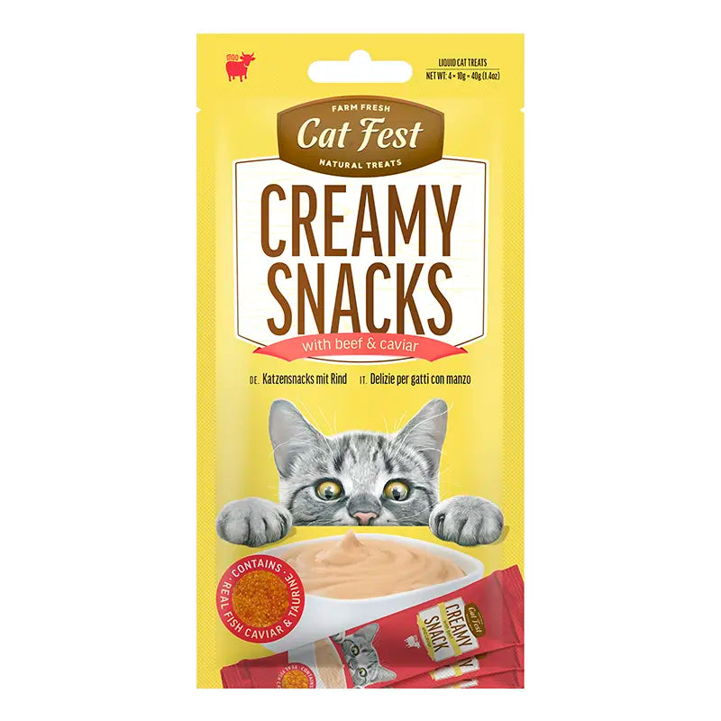 Cat Fest Caviar Ternera 40 GR