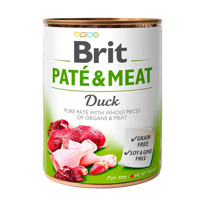 LATA BRIT PATE & MEAT DUCK 800 GR