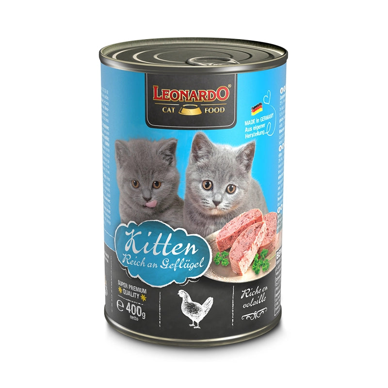 Lata Leonardo Kitten 400 Grs