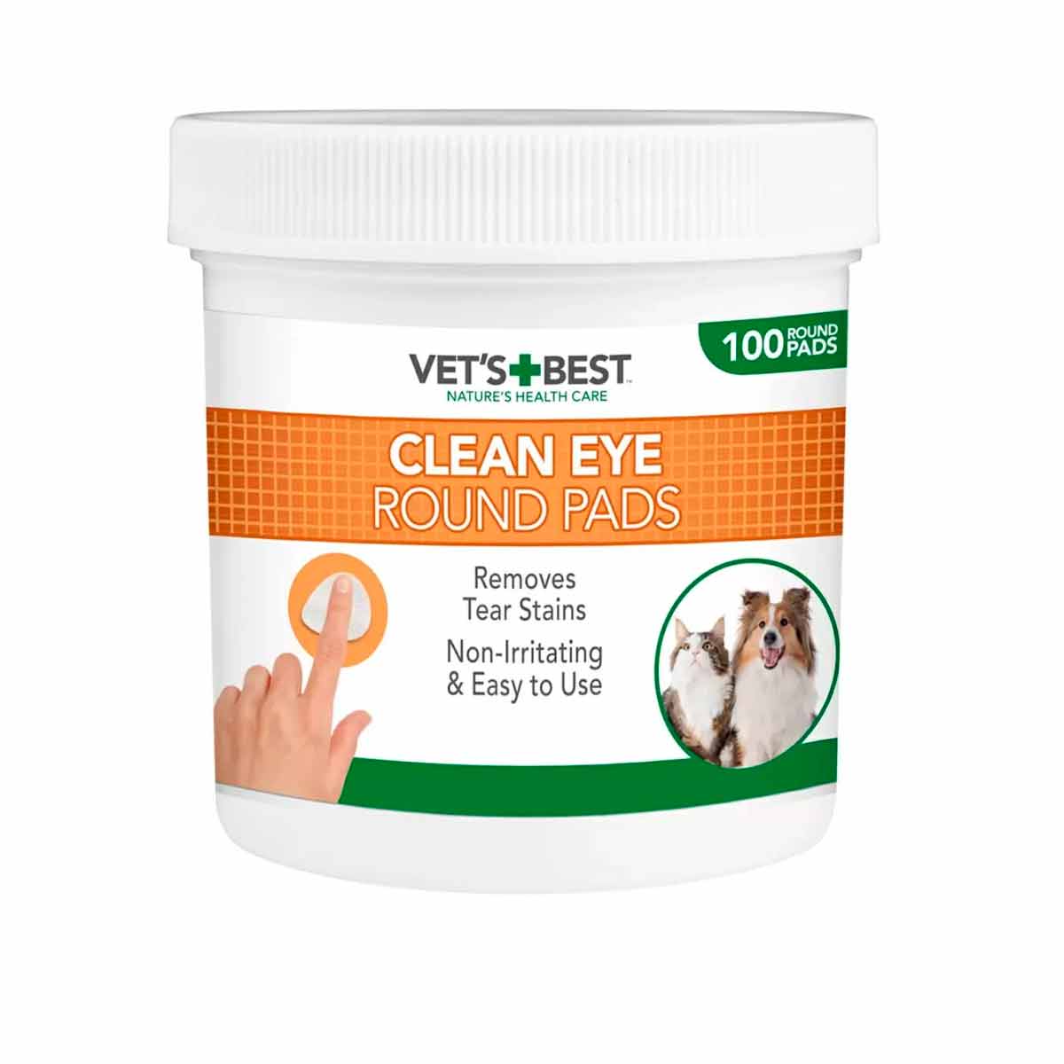 MANNA PRO VB EYE ROUND PADS DEDAL 100 unidades