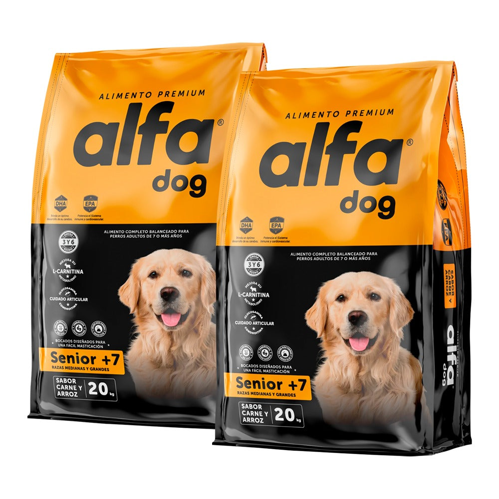 Pack 2 Alfa senior 20 kg
