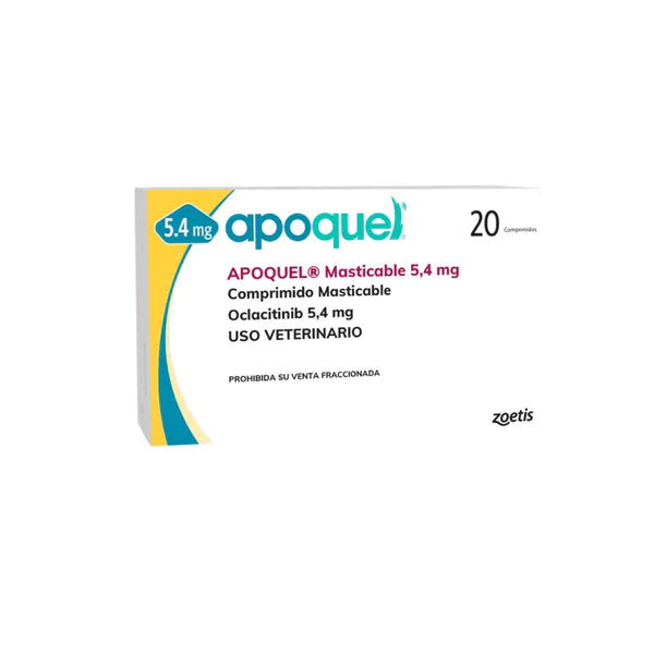 APOQUEL CHEW MASTICABLE 5.4 MG