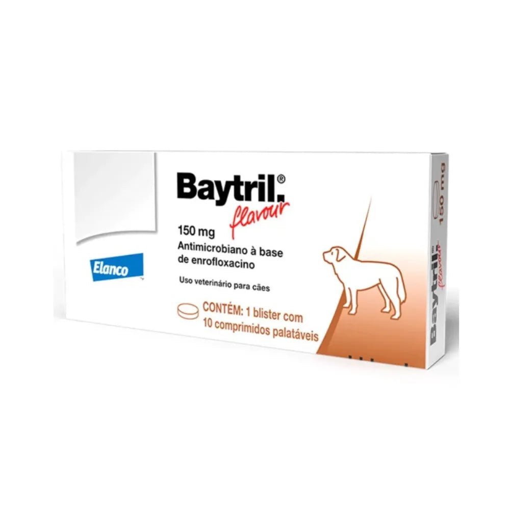 BAYTRIL C/SABOR 10 COMP 150 MG
